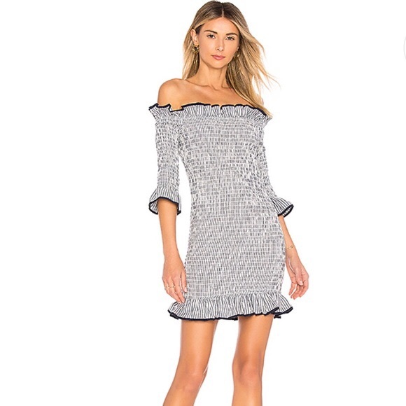 NWT Lovers + Friends Salsita Mini Nautical Stripe - Picture 3 of 8